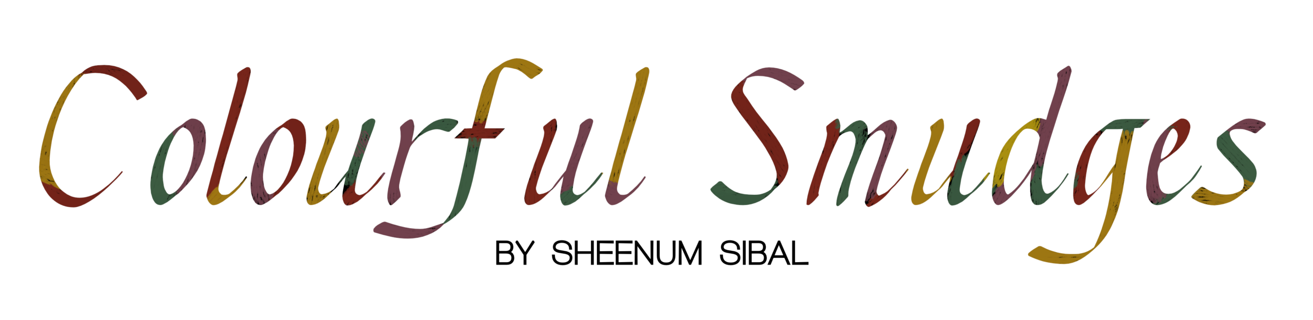 Colourful Smudges Art