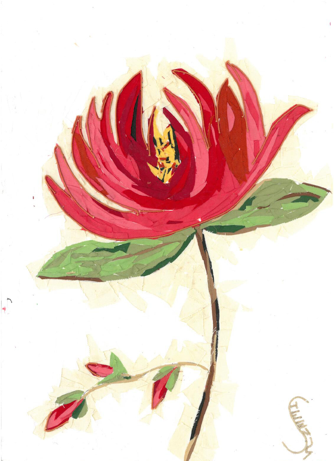 Flower and Buds
